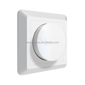 EU Standard LED Light <strong>Dimmer</strong> 220v Triac <strong>Dimmer</strong> Controller for Triac Dimmable Led Drivers Manual Switch Max. Load Power 1000W - Product Image 3