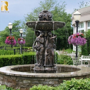 Fontaine d'eau en bronze personnalisée de haute qualité RELONG pour <span class=keywords><strong>parc</strong></span> urbain extérieur - Product Image 5