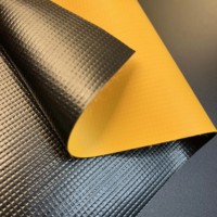 Bâches en vinyle 1000D, résistantes, antistatiques, en PVC 680 GSM, pour tuyau de ventilation de tunnel minier