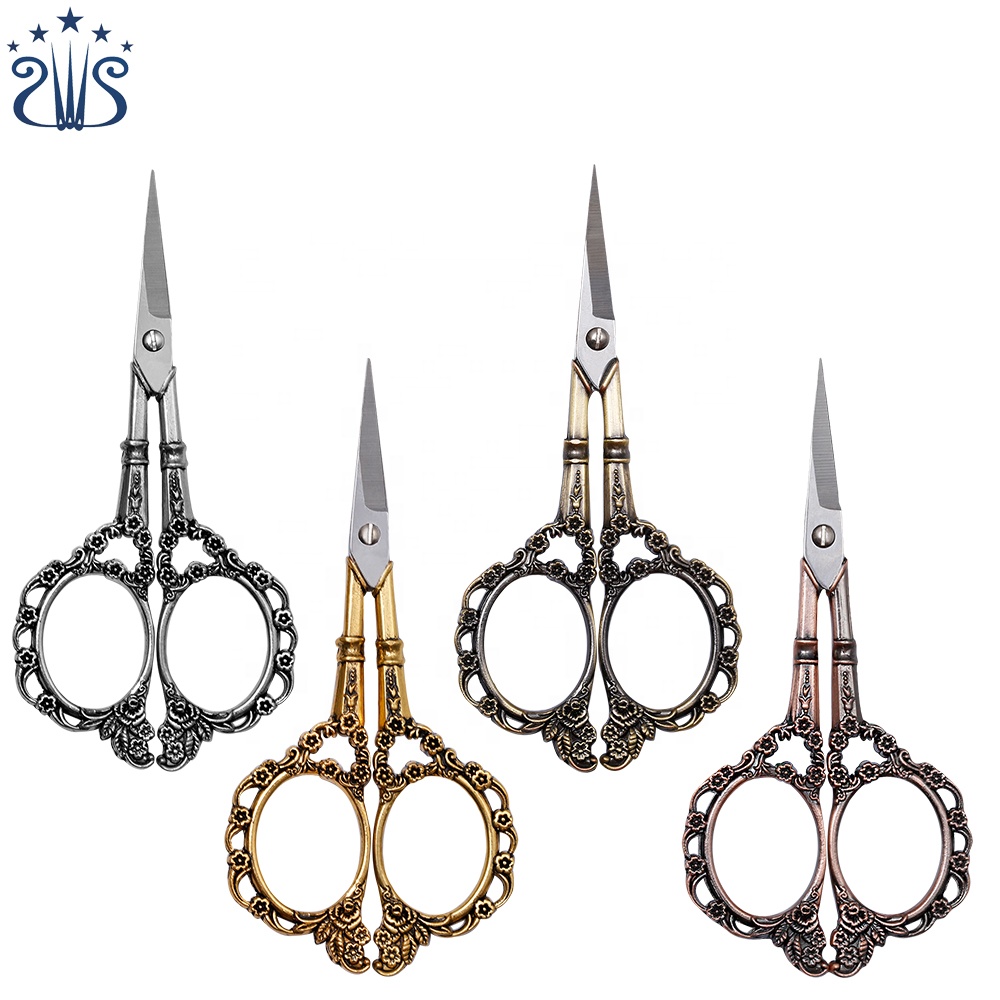 Тонкие винтажные ножницы RTS Plum, ножницы для резки и вышивки нитей