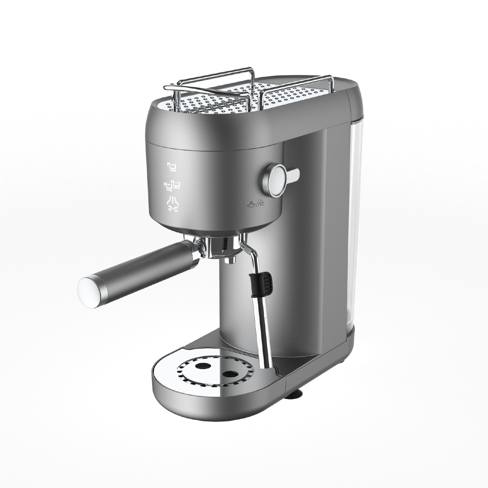 Italian Coffee Machine, Small Household Semi-automatic Italian Coffee Machine, Fully Automatic Milk Frothing