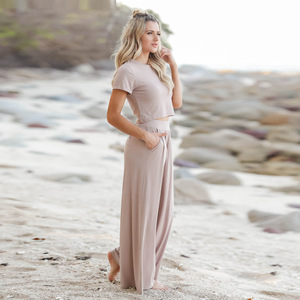 Conjuntos Sexys de 2 Piezas <span class=keywords><strong>para</strong></span> <span class=keywords><strong>Mujer</strong></span>, Talla Grande, Algodón Suave, <span class=keywords><strong>Ropa</strong></span> Casual, Venta al Por Mayor, Nuevo Estilo 2023 - Product Image 4