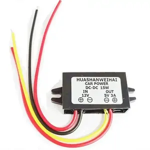 Reguladores de voltaje de 12V a 6V, fuente de alimentación del vehículo de 12V a 3V 3A, convertidor Buck de módulo Buck de