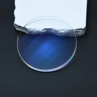 Lentilles optiques asphériques HMC H&C Optik 1.56, diamètre 75 mm, lentilles optiques anti-lumière bleue
