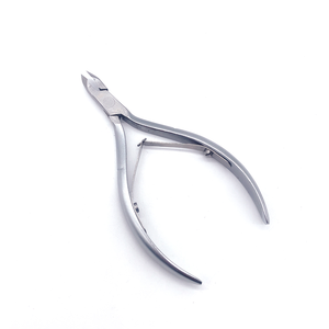 Stainless steel edge deadskin remover custom private label small nail cuticle nipper cutter scissors Professional Tools