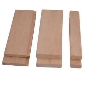 กระดานไม้สำหรับห้องซาวน่าแผงไม้ซีดาร์ของแคนาดาอุปกรณ์ซาวน่า - Product Image 2