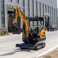 Excavator Mini Hidrolik Crawler Tugas Berat Industri, Pompa Mesin, Operasi di Ruang Sempit, Performa Handal, Excavator Mikro