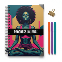 Impression personnalisée Manifestation de pleine conscience motivationnelle Affirmation de gratitude Cahier de soins personnels quotidien Journal de progrès