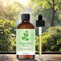 Fabricant OEM/ODM Fournisseur d'huile essentielle de menthe poivrée pure naturelle distillée à la vapeur Grade aromathérapie/cosmétique Raffermissant des pores