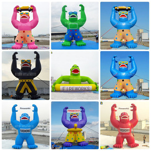 Tarefa do pvc do grau comercial, gorila inflável gigante para a propaganda K2083-<span class=keywords><strong>2</strong></span> - Product Image 6