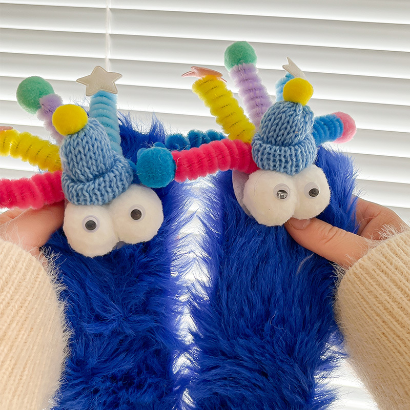 Style de chapeau bleu