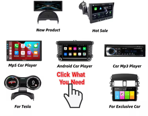 9.5 inch 1din HD Android GPS navigation Recorder Car Stereo đài phát thanh đa phương tiện đài phát thanh tự động Carplay xoay Máy nghe nhạc - Product Image 5