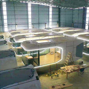 Nouvelle maison mobile insonorisée équipée d'un système hydrophile étoilé B & B, grand espace de décoration, fabricant de capsules spatiales - Product Image 4