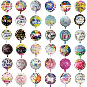 En çok satan çok stil doğum günü partisi desen balon temalı parti dekorasyon arka plan sahne seti doğum günü dekorasyon