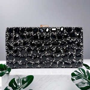 Fashion Women Luxury Square <strong>Clutch</strong> <strong>Bag</strong> Ladies Tassel Evening Rhinestones Handbag Chain Shoulder Lady <strong>Wedding</strong> Party Purse <strong>Bag</strong> - Product Image 5