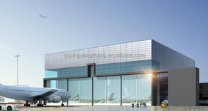 Hangar de Acero PEB para Aviones y Helicópteros, Estructura para Mantenimiento y Reparación de Aviación, Terminal con Grúa y Plataforma - Product Image 5