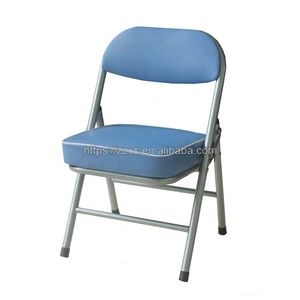 Chaise pliante pour enfants en métal avec revêtement en cuir PU et rembourrage en <span class=keywords><strong>mousse</strong></span> épaisse - Product Image 2