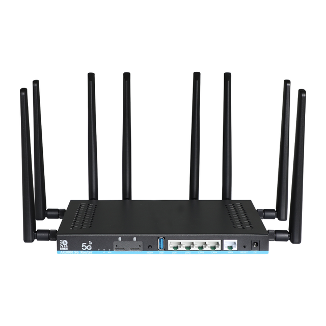 OpenWRT Home CPE 1 WAN 3000Mbps 1000M Wired Router with Firewall VPN Sim Card Slot