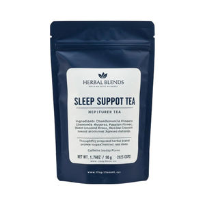 Sacs d'emballage pour thé personnalisés OEM, pochettes en mylar debout, certifiées FDA pour les exportateurs de thé nord-américains - Product Image 2