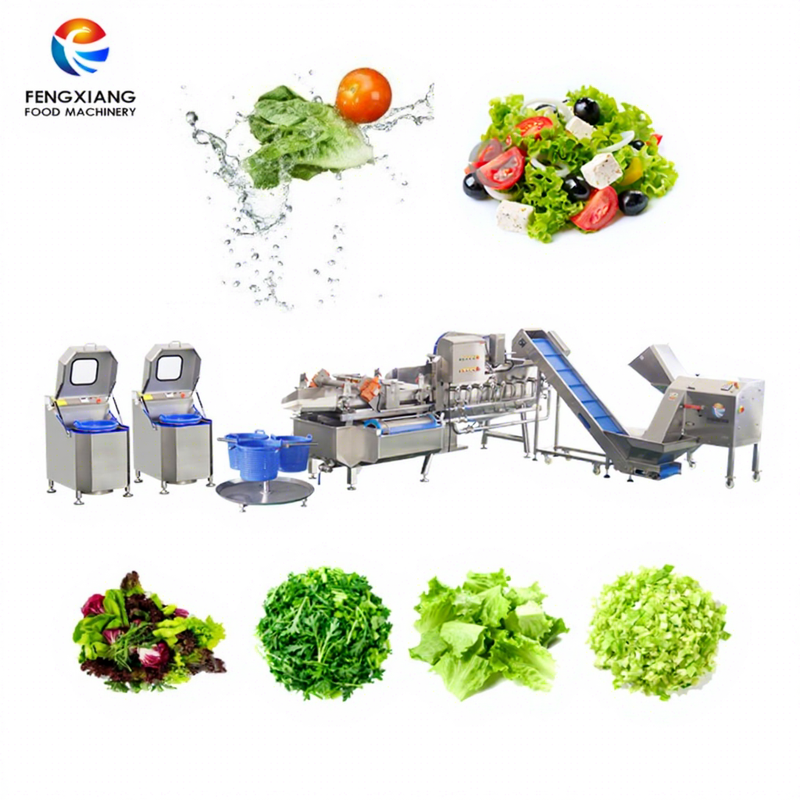 Cost Effective Customized Greens Salad Process