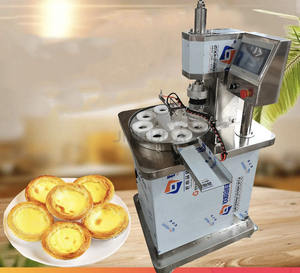 Máquina formadora de moldes de prensa de piel de cáscara de tarta de huevo de alta eficiencia, máquina multifuncional para hacer tartaletas - Product Image 3