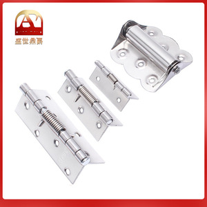 Stainless Steel <b>Spring</b> <b>Hinges</b> 2 Inch 3 Inch Automatic Torsion With Return Mechanism For Door Window Hardware - Product Image 5