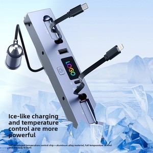 รุ่นใหม่สำหรับ Tesla รุ่น3 /y คอนโซลกลางขยายแท่นชาร์จเร็ว PD 65W USB-A/Type-C/พอร์ตไฟแช็ก - Product Image 1