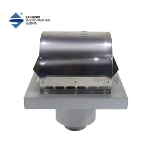 Capot de ventilation de toit rond de 5/6 pouces |   Capuchon de protection robuste et résistant aux intempéries pour échappement, tuyau de poêle, cheminée, usage extérieur - Product Image 1