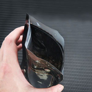 Sacchetti di imballaggio a chiusura lampo con chiusura a zip in foglio di alluminio con chiusura a zip con chiusura a zip opaca stampata personalizzata all'ingrosso - Product Image 3