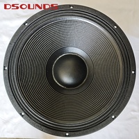 Subwoofer Speaker 18 Inch Dari Pabrik Speaker Profesional, Voice Coil 4 Inch, Harga Terjangkau, Speaker Audio Profesional 18 Inch