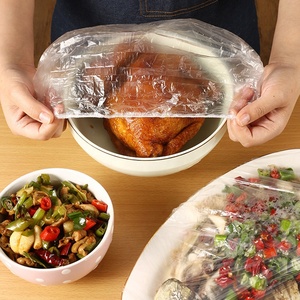 <span class=keywords><strong>Film</strong></span> alimentaire jetable en PE HDPE LDPE de qualité alimentaire <span class=keywords><strong>pour</strong></span> la conservation des aliments cuisinés, boîte à lunch, 100 pièces - Product Image 1