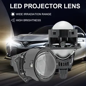 70w Led sis lambası bifokal Lens Drl 6000k sinyal ışığı Amber su geçirmez sis lambası projektör sis lambası araba için