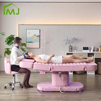 Esthéticienne Equipement de coiffure Spa Table et chaise de traitement Tables de massage Lits à cils