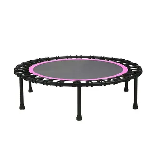 शरीर निर्माण घर व्यायाम इनडोर Trampoline पार्क बिक्री के लिए कस्टम Foldable मिनी Trampoline