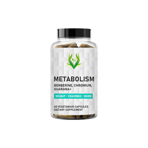 Cápsulas para el Metabolismo Personalizadas de Fábrica, Contienen Cromo con Berberina, para una Sensación de Saciedad Prolongada, Cápsulas de Apoyo Metabólico - Product Image 1