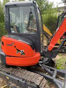 รถขุดขนาดเล็ก Kubota U27-4 มือสองแท้ 100% ได้รับการรับรองมาตรฐาน CE รถขุดตีนตะขาบขนาด 2 ตัน เครื่องยนต์ Kubota รับประกัน 1 ปี - Product Image 5