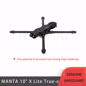 Nuevo Axisflying MANTA 10 "<span class=keywords><strong>Lite</strong></span> 10 pulgadas FPV <span class=keywords><strong>Freestyle</strong></span> Drone Ture X Frame Kit 440mm Distancia entre ejes T700 Carbon Compatible Drone Hélice - Product Image 5
