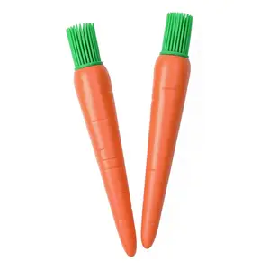 2025 Grilling Crafts Barbecue Traditional Cleaning Baking Cooking Benefits Brush Oil Silicone Carrot