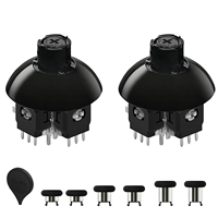 Joysticks Electromagnéticos GuliKit NS55 TMR para Controlador Switch Pro, 720 °   Repuesto de Barra de Tensión Ajustable