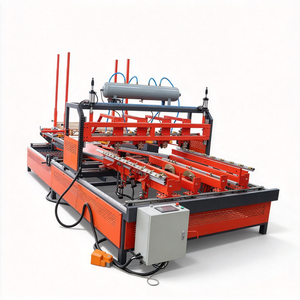 1-2pcs/min Semi-Automatic Horizontal Pallet <b>Nailing</b> Machine Automatic Pallet Stacking Pneumatic <b>Wooden</b> Pallet Making Equipment - Product Image 1