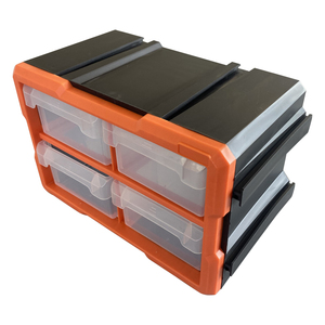 ดีไซน์ใหม่ DPC013 ลิ้นชักเก็บพลาสติกพร้อมฉากกั้นแบบถอดได้สําหรับฮาร์ดแวร์ตู้เครื่องมือ - Product Image 2