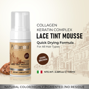 Pallamina impermeabile e <span class=keywords><strong>colorante</strong></span> in schiuma organica <span class=keywords><strong>per</strong></span> sciogliere la pelle del cuoio capelluto parrucca tinta Spray <span class=keywords><strong>per</strong></span> <span class=keywords><strong>capelli</strong></span> chiusura parrucca frontale tinta schiuma Mousse - Product Image 3