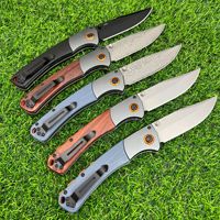 Couteau pliant EDC en acier S30V 15080, manche en G10/bois, pour le camping, la randonnée, les voyages, pour les collectionneurs de couteaux
