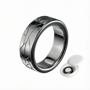 Anillo Inteligente de Acero 2026 para Mujer, Monitor de Salud, Ciclo Menstrual, Frecuencia Cardíaca, Sueño, Control por Aplicación, Resistente al Agua, Video Remoto, Regalo - Product Image 2