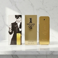 Million 100ml EDP Parfum en spray pour homme, senteur fraîche et boisée, longue tenue, format standard, pour usage quotidien/à la maison