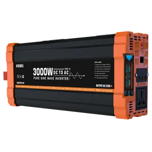 HOULI 12V To 220V 110V 3000W/6000W Power Inverter Pure Sine Wave Convertisseur 12V 220V 110V 3000W Onduleur Inverters&Converters