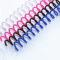 NanBo प्लास्टिक बाध्यकारी तार, प्लास्टिक एकल सर्पिल, पीवीसी सर्पिल कुंडल