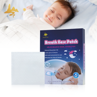 Produit essentiel pour la promotion du sommeil Bandes de ruban respiratoire pour la bouche Herbal Fresh Menthol Hydrogel Children Breath Ease Patch
