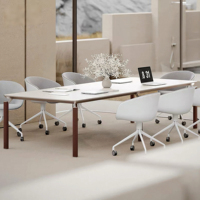 Offre Spéciale : Bureau de Conférence Moderne en Bois Massif, Écologique et Luxueux, Durable et Conçu pour l'Ingénierie