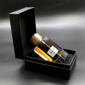 New Arrival Polish Perfume <b>Spray</b> <b>Bottle</b> <b>Empty</b> square 30ml 50ml Glass Perfume <b>Bottle</b> 100ml with Metal Label and Box - Product Image 4